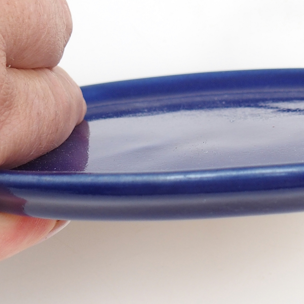 Soucoupe en céramique H11 - 11,5 x 9,5 x 1 cm