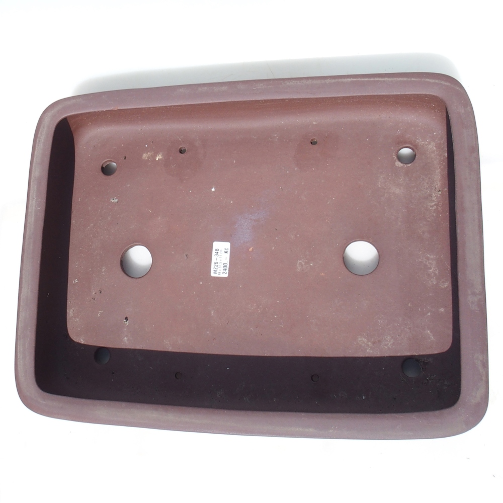 Bol pour bonsaï 49 x 37,5 x 11 cm - brun