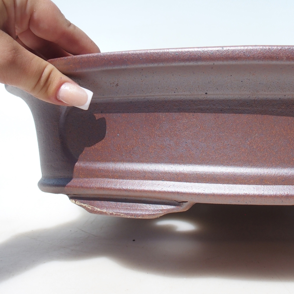 Bol 38 x 28 x 8,5 cm marron - ENLEVEMENT PERSONNEL OU TRANSPORT SUR PALETTE UNIQUEMENT
