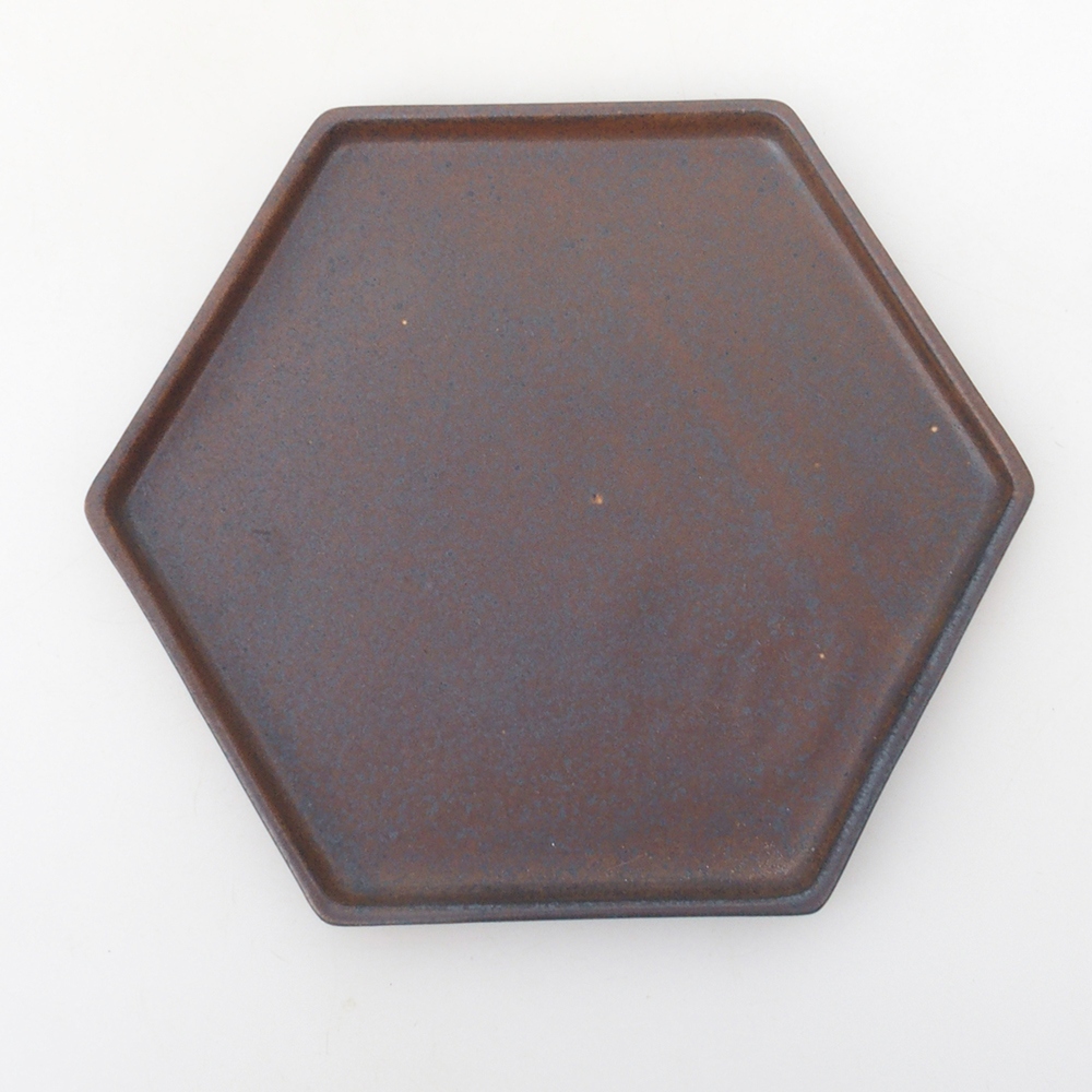 Bol Bonsaï + soucoupe H53 - 19 x 21,5 x 7 cm - brun