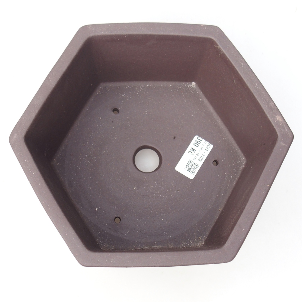 Bol 21 x 18,5 x 10 cm brun