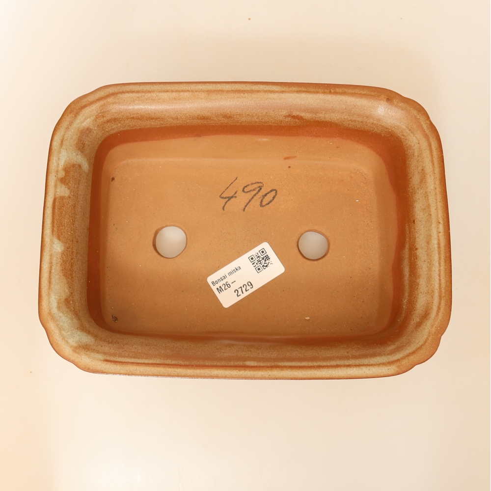 Bol en céramique  20 x 15,5 x 5,5 cm , couleur beige
