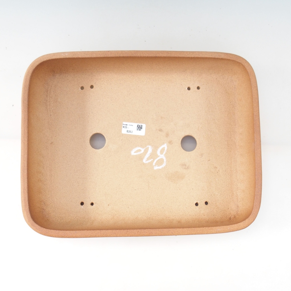 Bol à bonsaï 38 x 30 x 8,5 cm , couleur marron