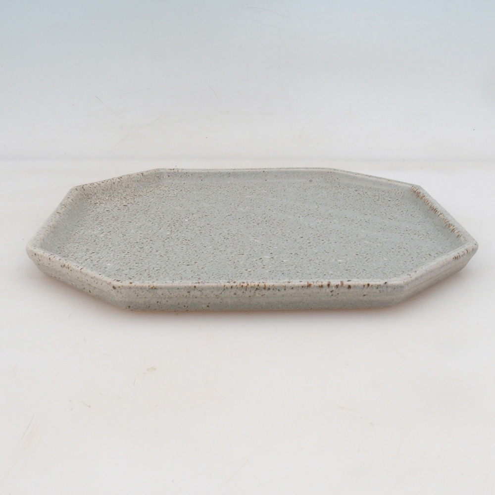 Bol en céramique H14 - 18 x 18 x 1 cm - beige