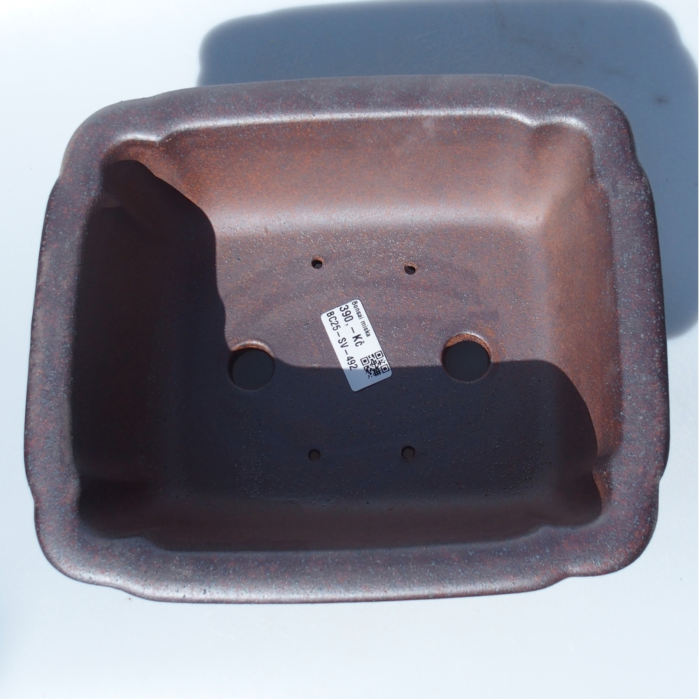 Bol 25 x 21 x 10 cm brun