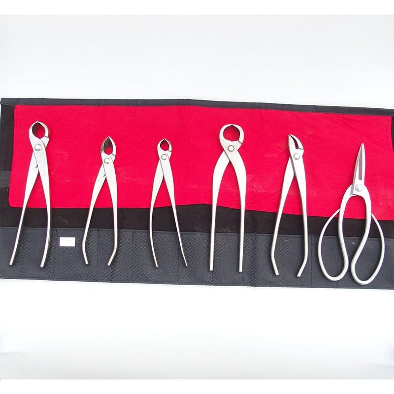 Set d'outils pour bonsaïs B - acier inoxydable
