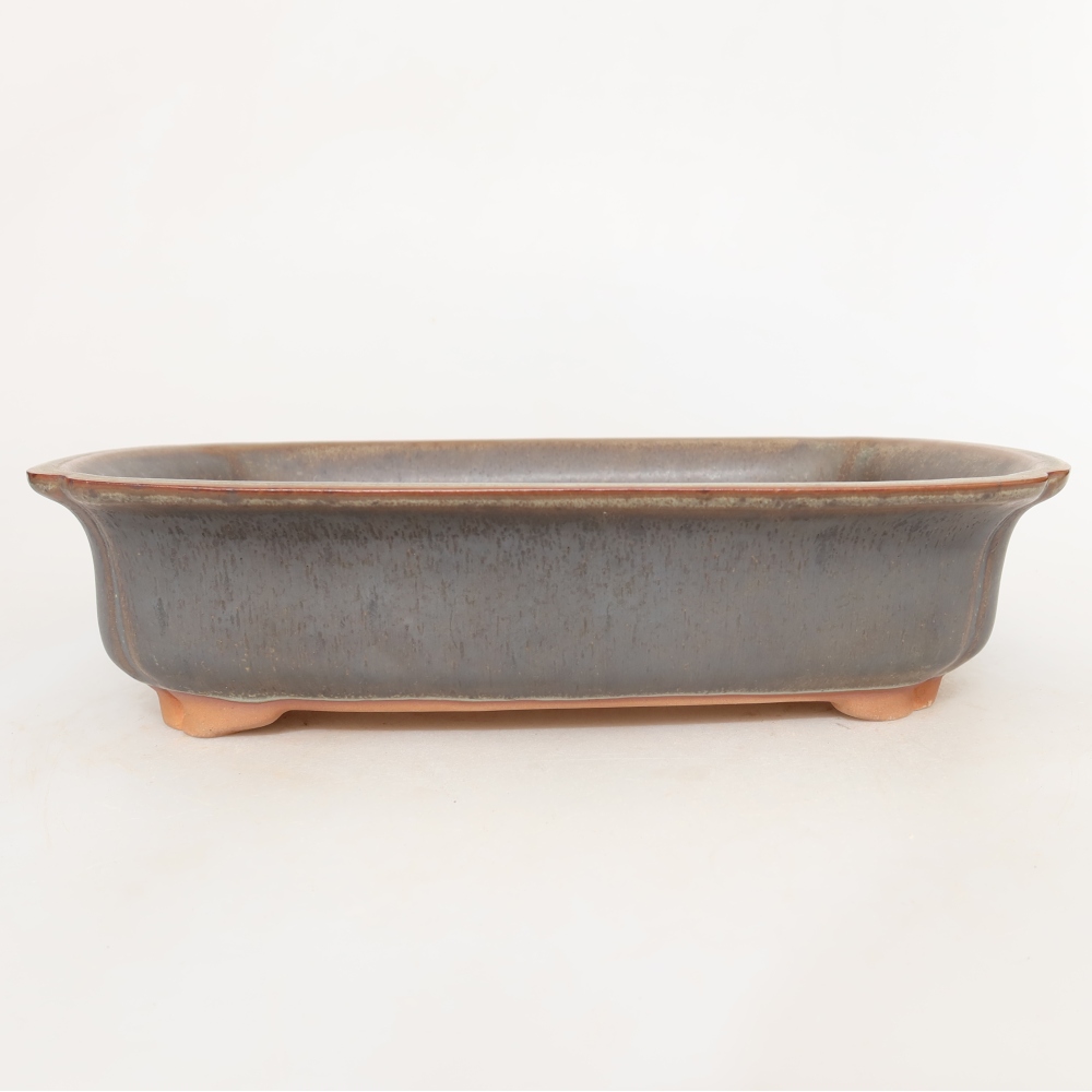 Bol en céramique  24 x 17 x 6 cm, couleur marron