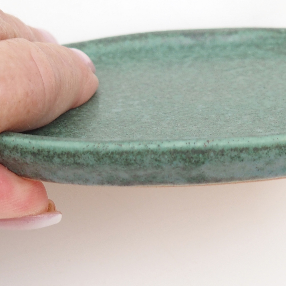 Soucoupe en céramique H11 - 11,5 x 9,5 x 1 cm