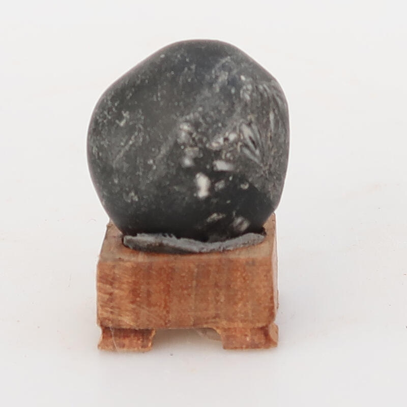 Suiseki - Pierre avec DAI (base en bois)