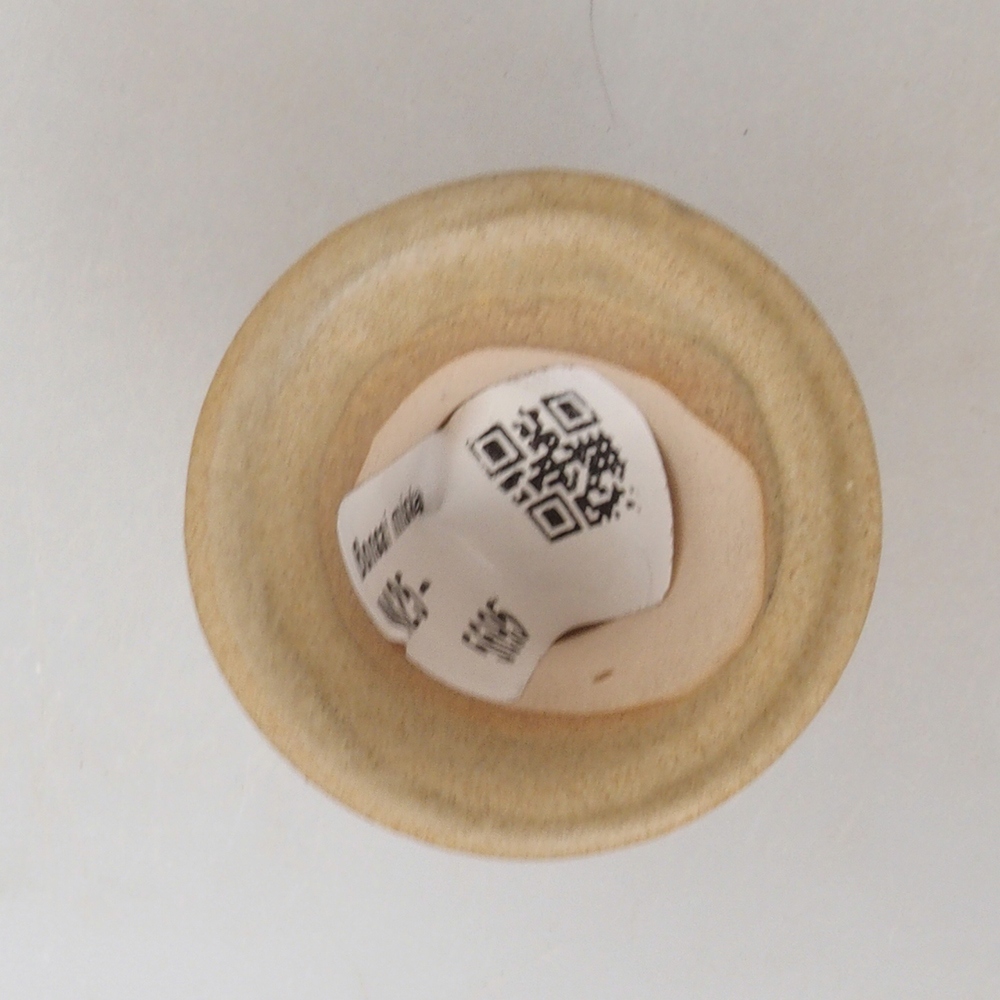 Mini bol bonsaï 4 x 4 x 4 cm, brun