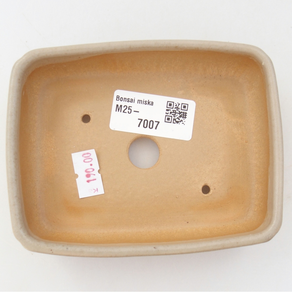 Bol à bonsaï en céramique 11,5 x 9 x 3,5 cm, gris