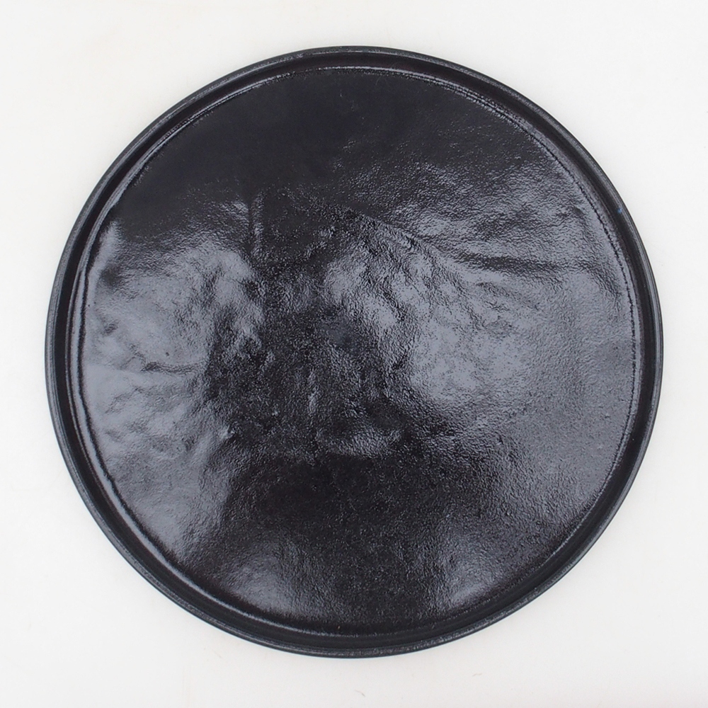 Plateau rond pour bonsaïs D7-M - 24,5 x 24,5 x 1 cm