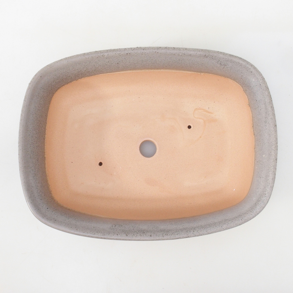 Bol à bonsaï H08 - 25 x 19,5 x 6 cm - beige