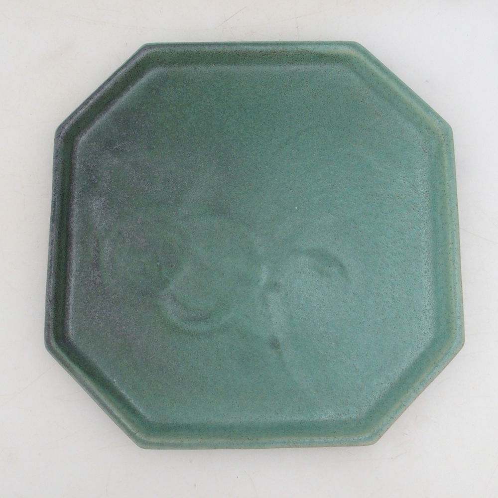 Bol en céramique H14 - 18 x 18 x 1 cm - vert