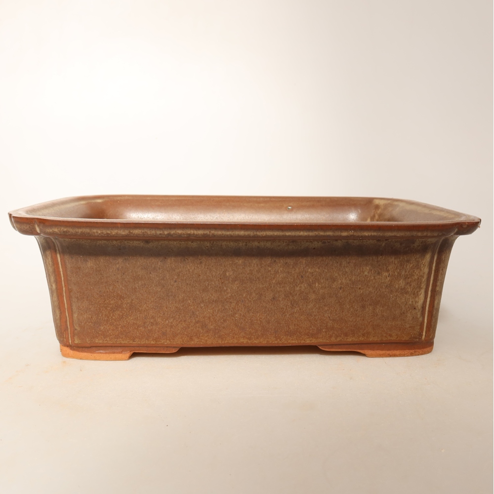 Bol en céramique  20 x 15,5 x 5,5 cm, couleur marron