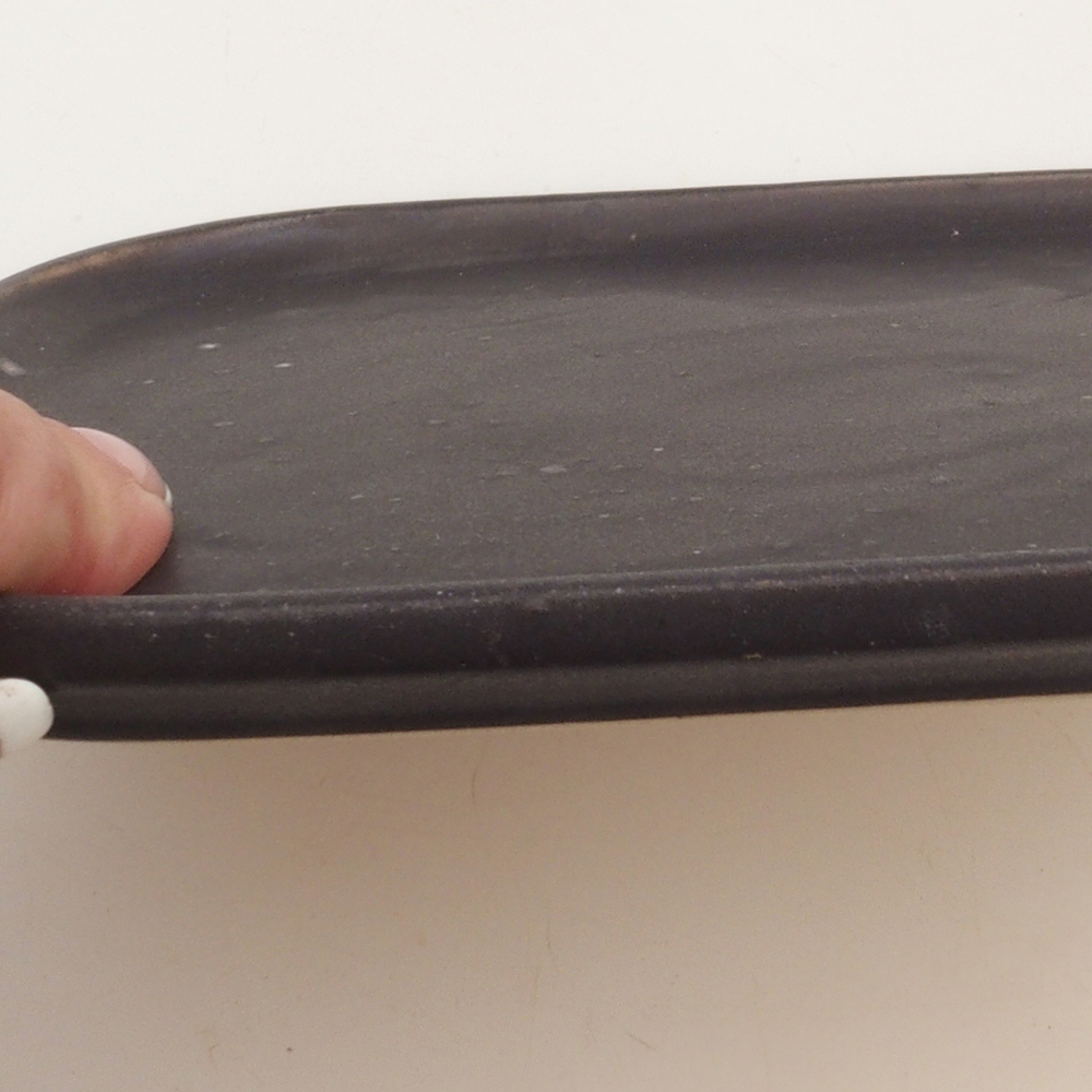 Bol en céramique H36 - 17,5 x 15 x 1 cm - brun