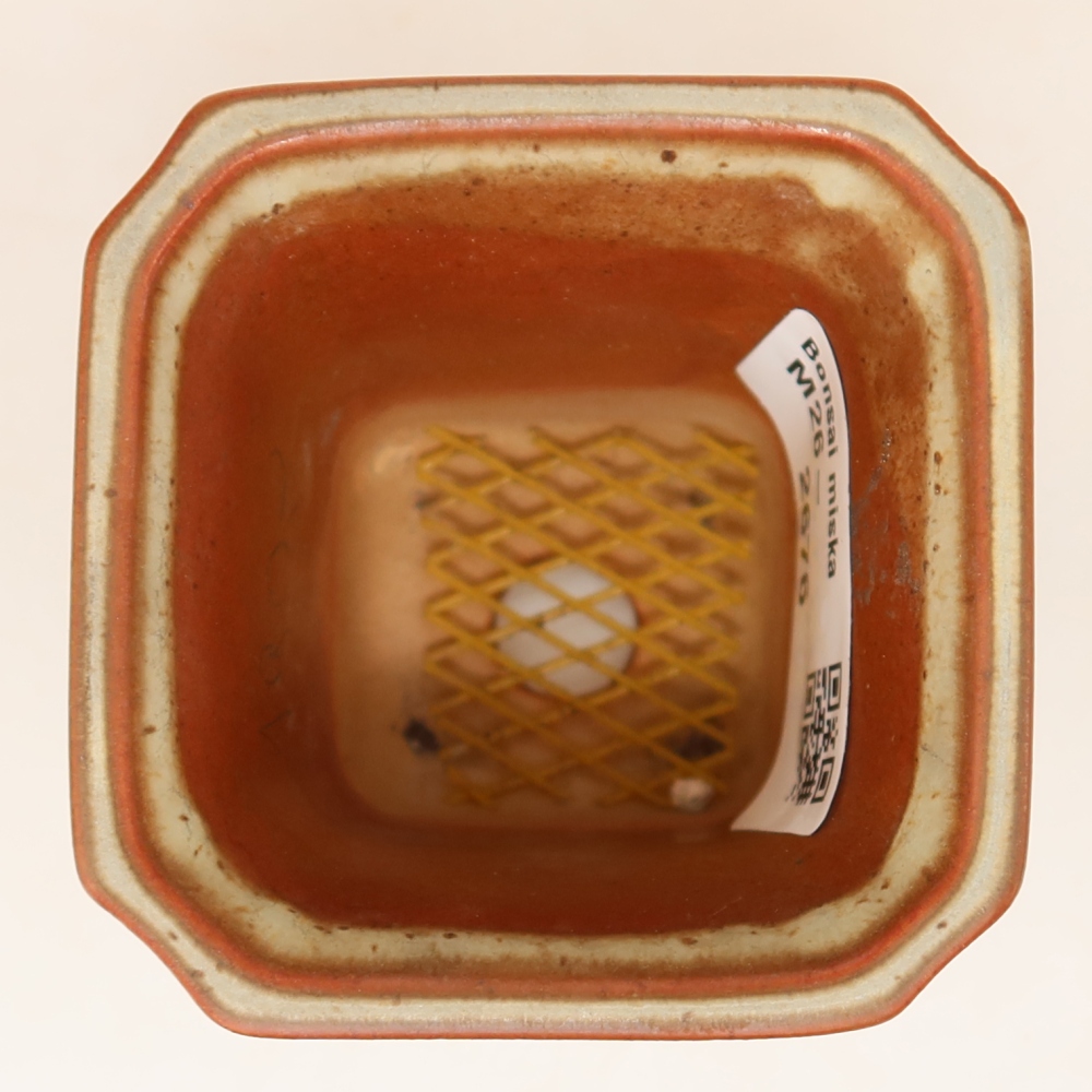 Bol en céramique  6,5 x 6,5 x 7 cm , couleur beige