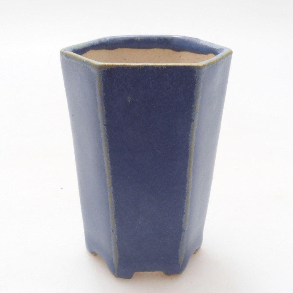 Mini bol bonsaï 4,5 x 4,5 x 6,5 cm, couleur bleu