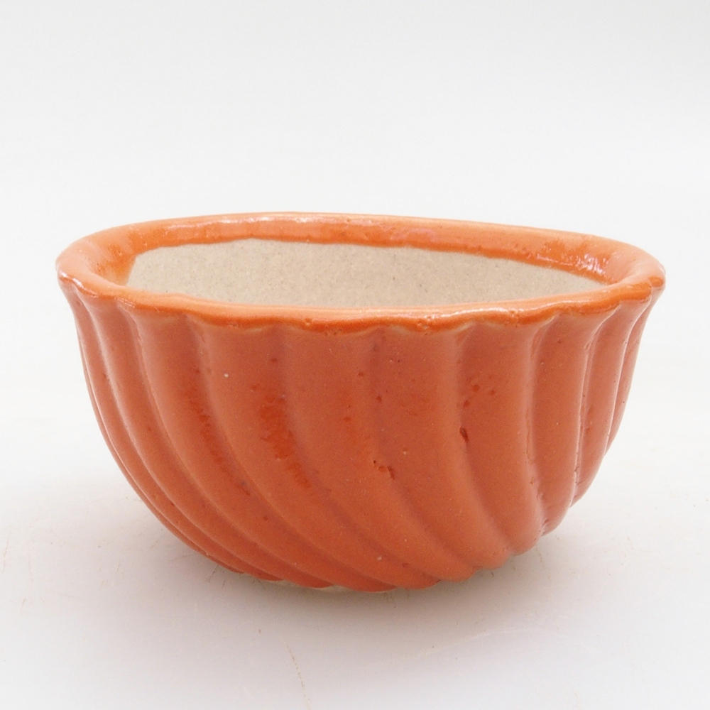 Mini bol bonsaï 5 x 5 x 2,5 cm, orange