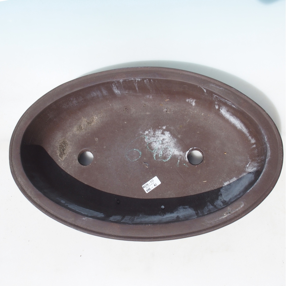 Bol pour bonsaï 59 x 37 x 12 cm - brun