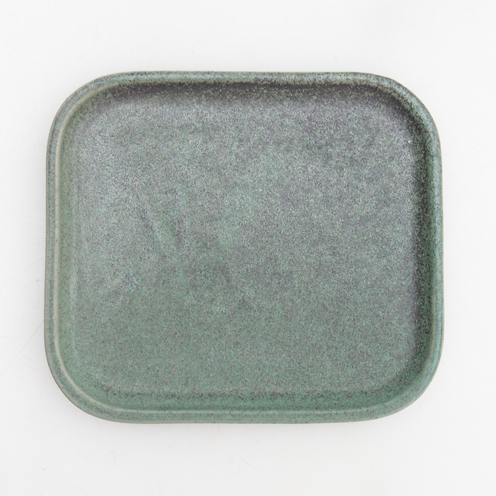 Bol bonsaï + soucoupe H11 - 11,5 x 10 x 4 cm - vert