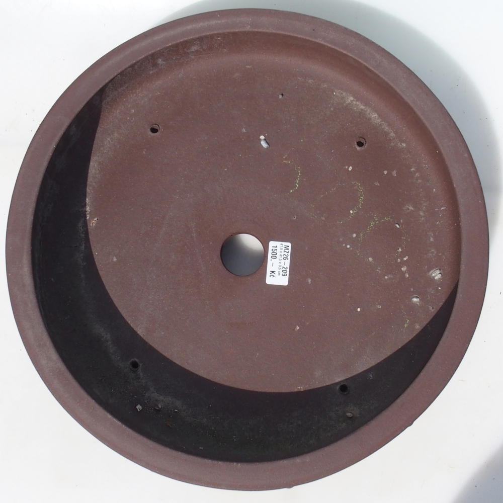 Bol pour bonsaï 41,5 x 41,5 x 9,5 cm - brun