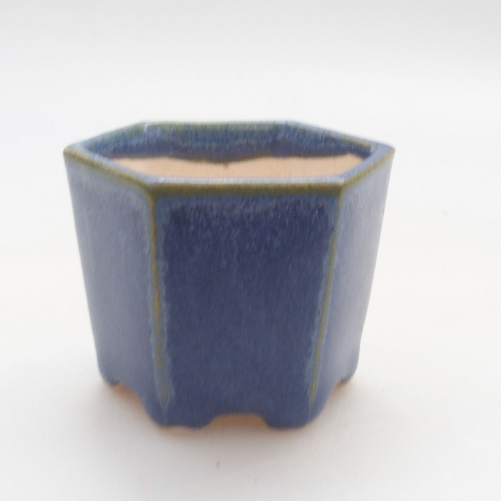Mini bol bonsaï 4,5 x 4 x 3,5 cm, couleur bleu