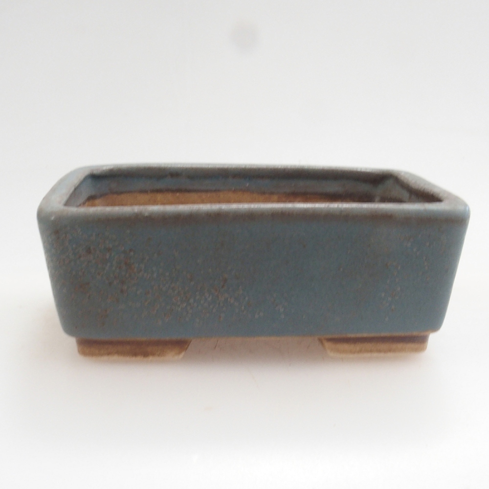 Bol à bonsaï en céramique 10 x 8,5 x 4 cm, brun