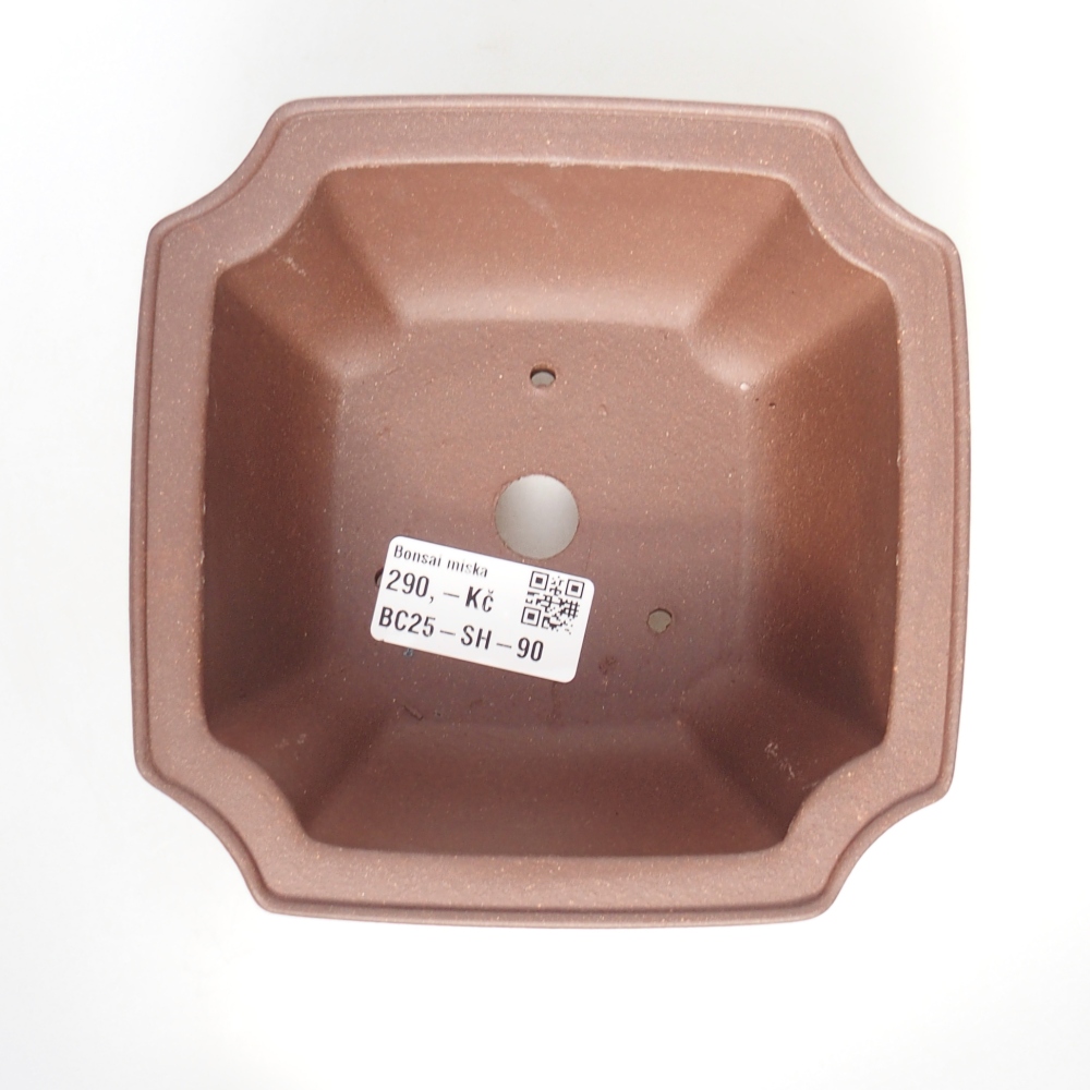 Bol 14 x 14 x 7 cm marron