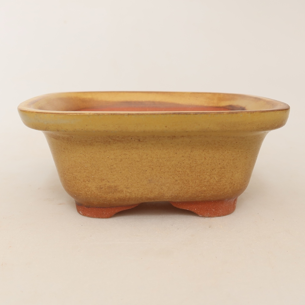 Bol en céramique  12 x 12 x 5 cm, couleur jaune
