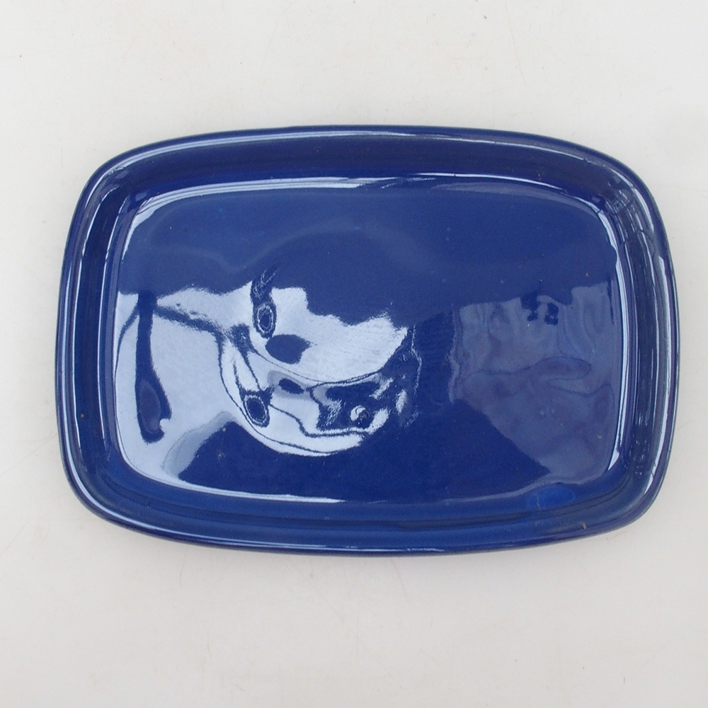 Bol en céramique H02 - 17,5 x 12 x 1 cm - bleu