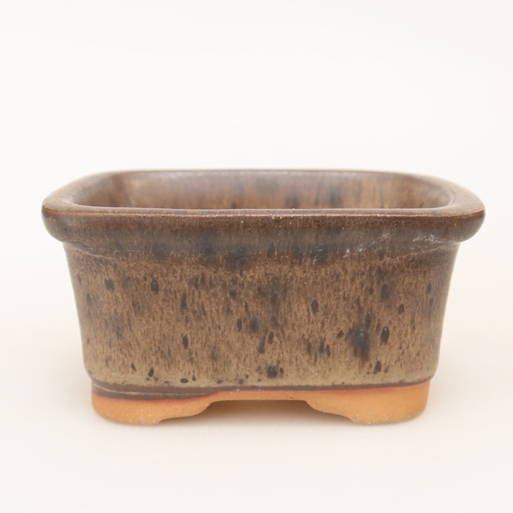 Bol en céramique  9 x 6,5 x 4,5 cm, couleur marron