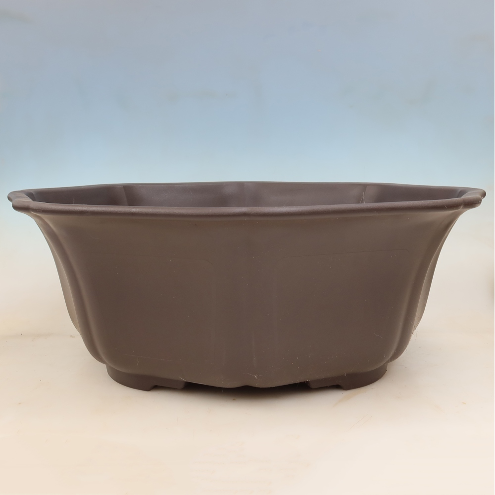 Pot à bonsaï en plastique MP-33 marron - 62 x 59 x 21 cm - RETRAIT SUR PLACE UNIQUEMENT ou expédition par palette