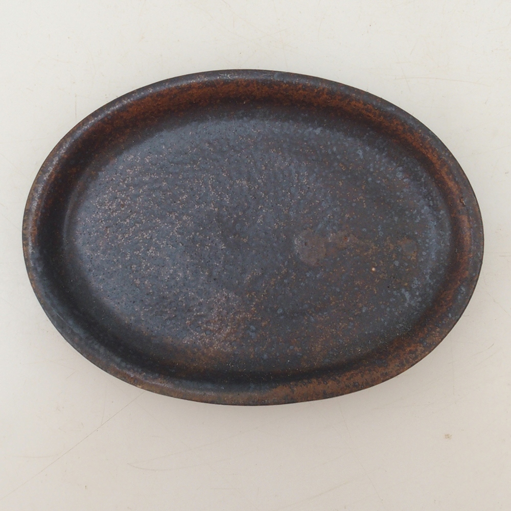 Bol en céramique H04 - 10,5 x 8 x 1 cm - brun