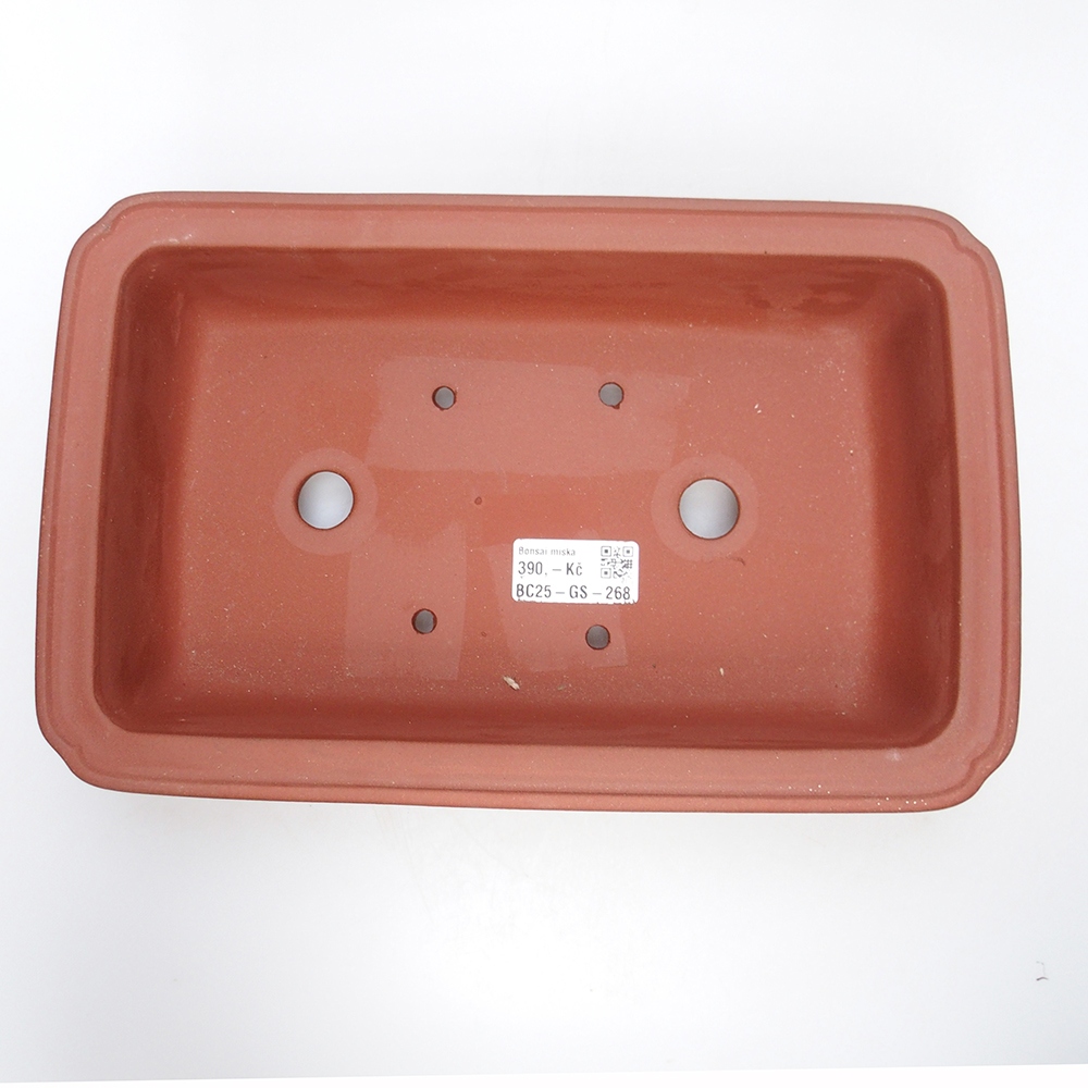 Bol 28 x 18 x 7,5 cm couleur brique