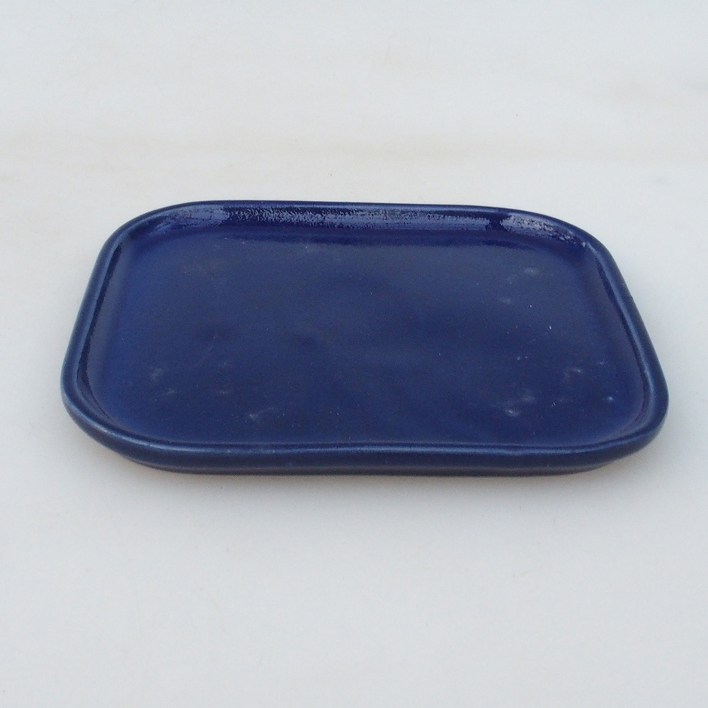 Bol en céramique H37 -14,5 x 13 x 1 cm - bleu