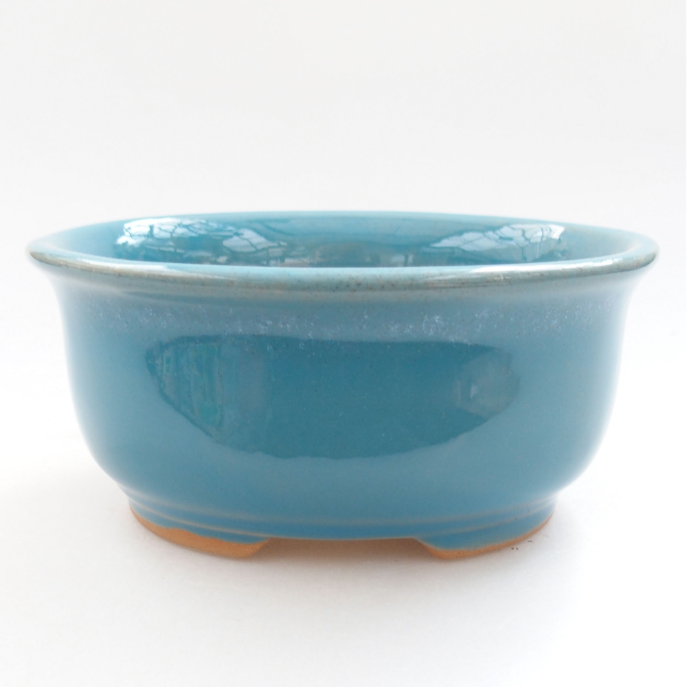 Bol à bonsaï en céramique 22 x 17 x 5 cm, vert