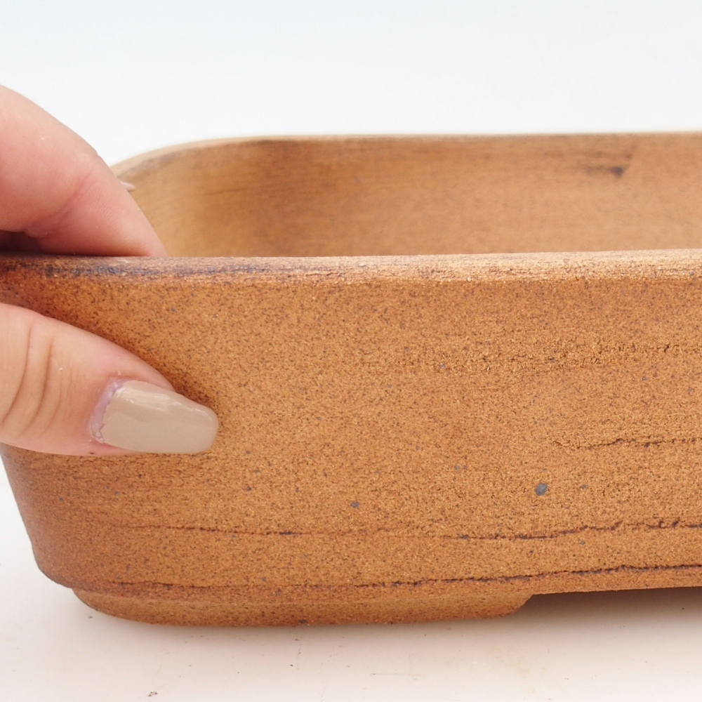 Bol à bonsaï 30 x 24 x 7 cm , couleur marron