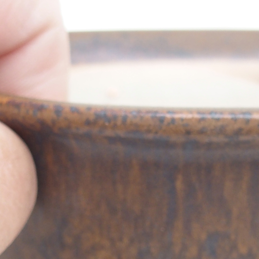 Bol à bonsaï H11 - 11,5 x 10 x 4 cm.