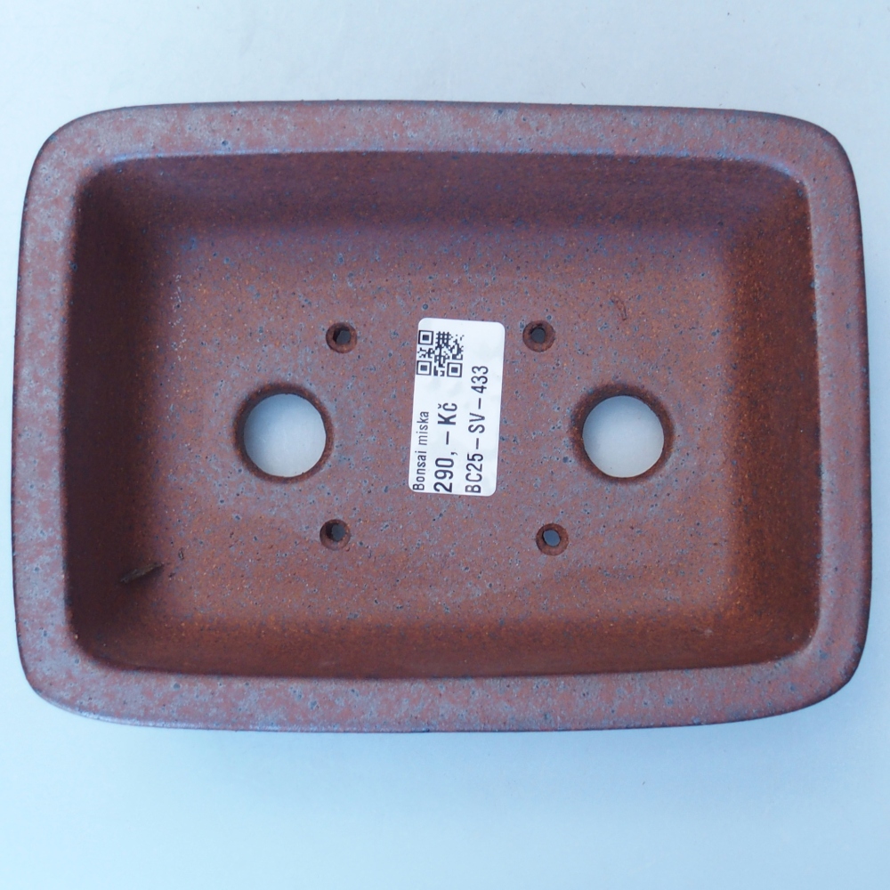 Bol 17 x 13 x 6 cm brun