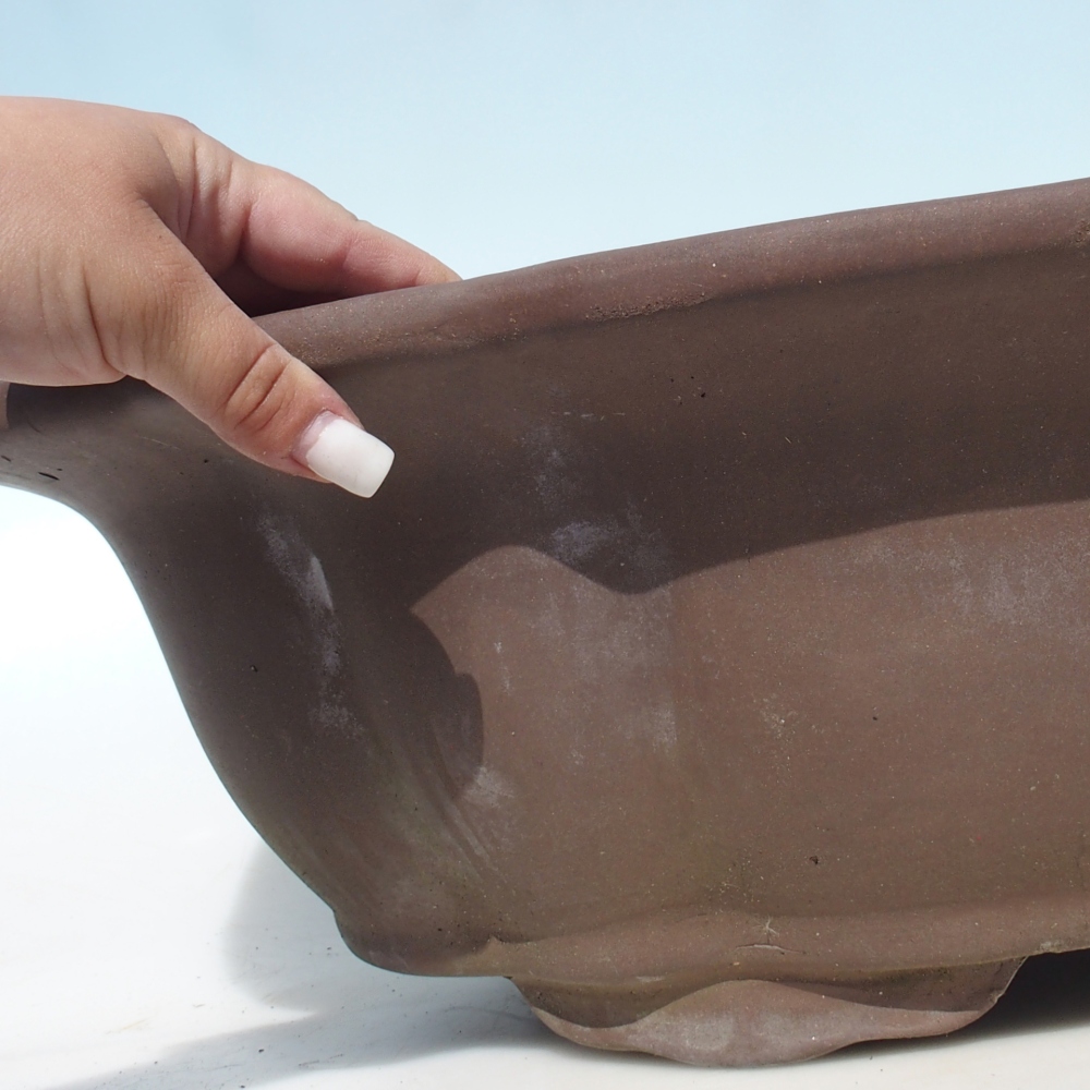 Bol pour bonsaï 61 x 44,5 x 18,5 cm - brun