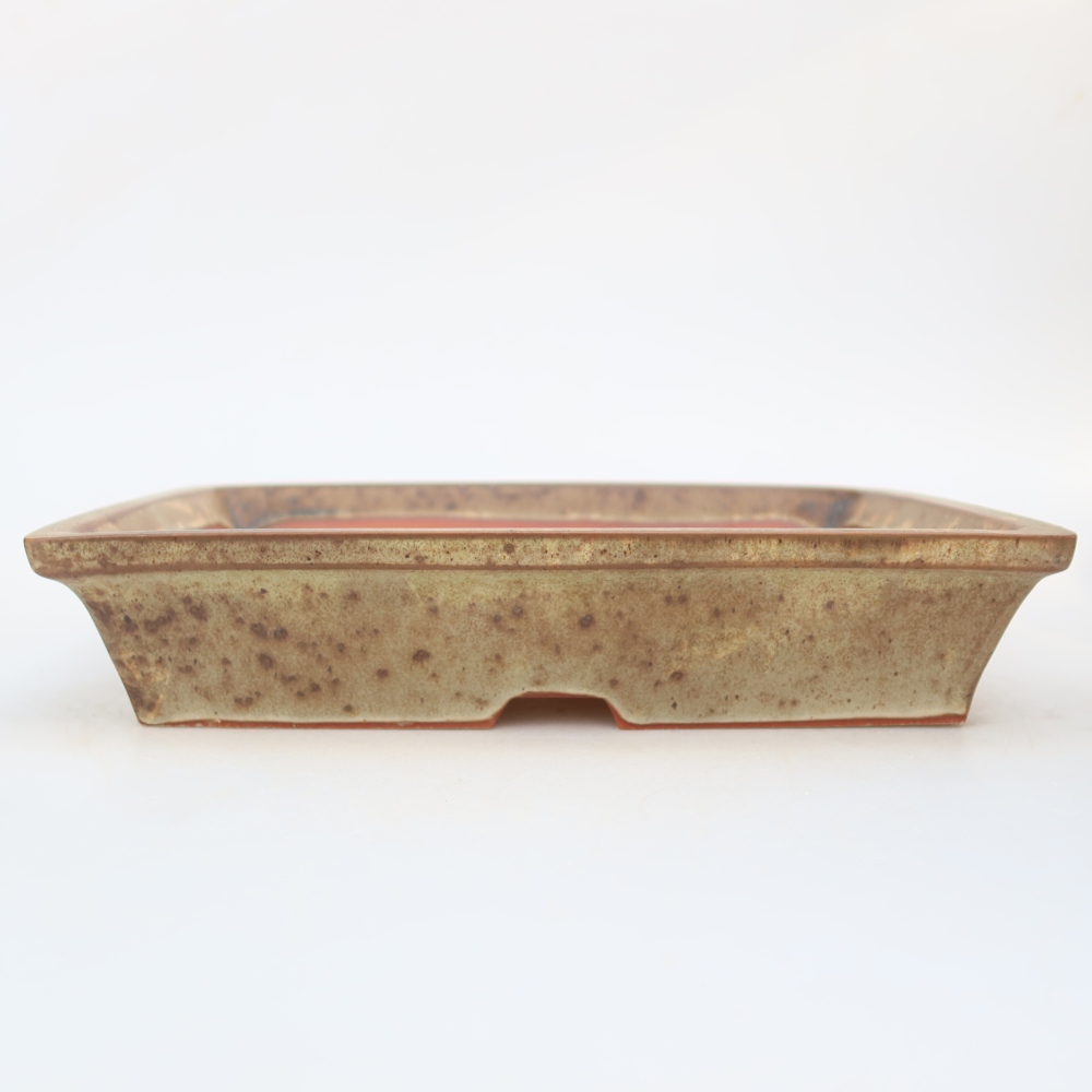 Bol en céramique  26 x 19,5 x 5,5 cm , couleur beige