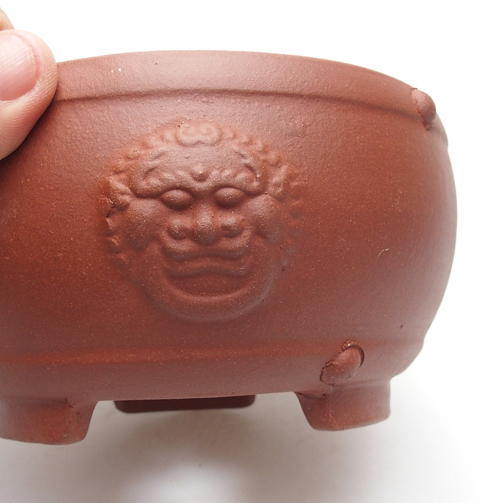 Bol 15 x 15 x 8 cm couleur brique