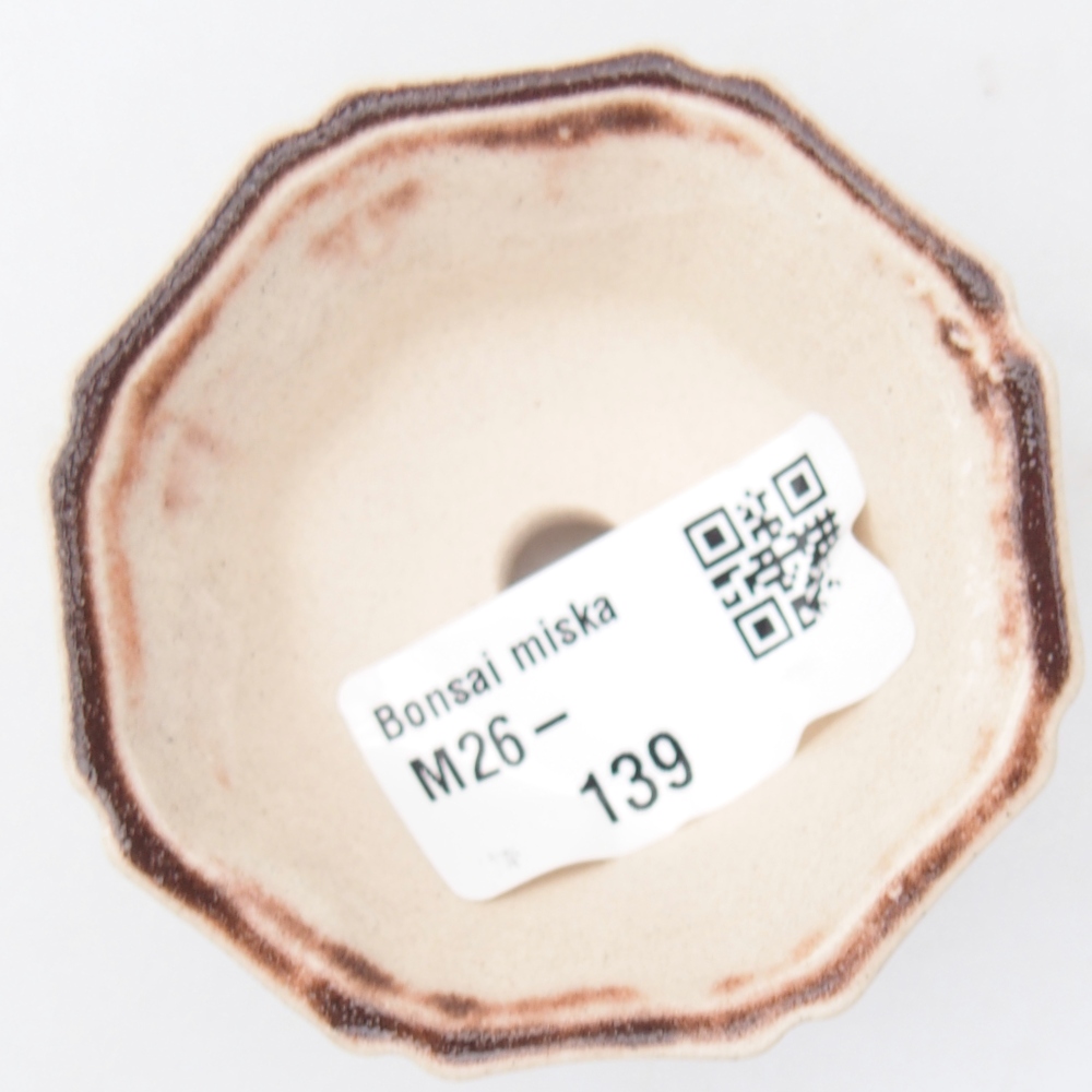 Mini bol bonsaï 6 x 6 x 3 cm, rose