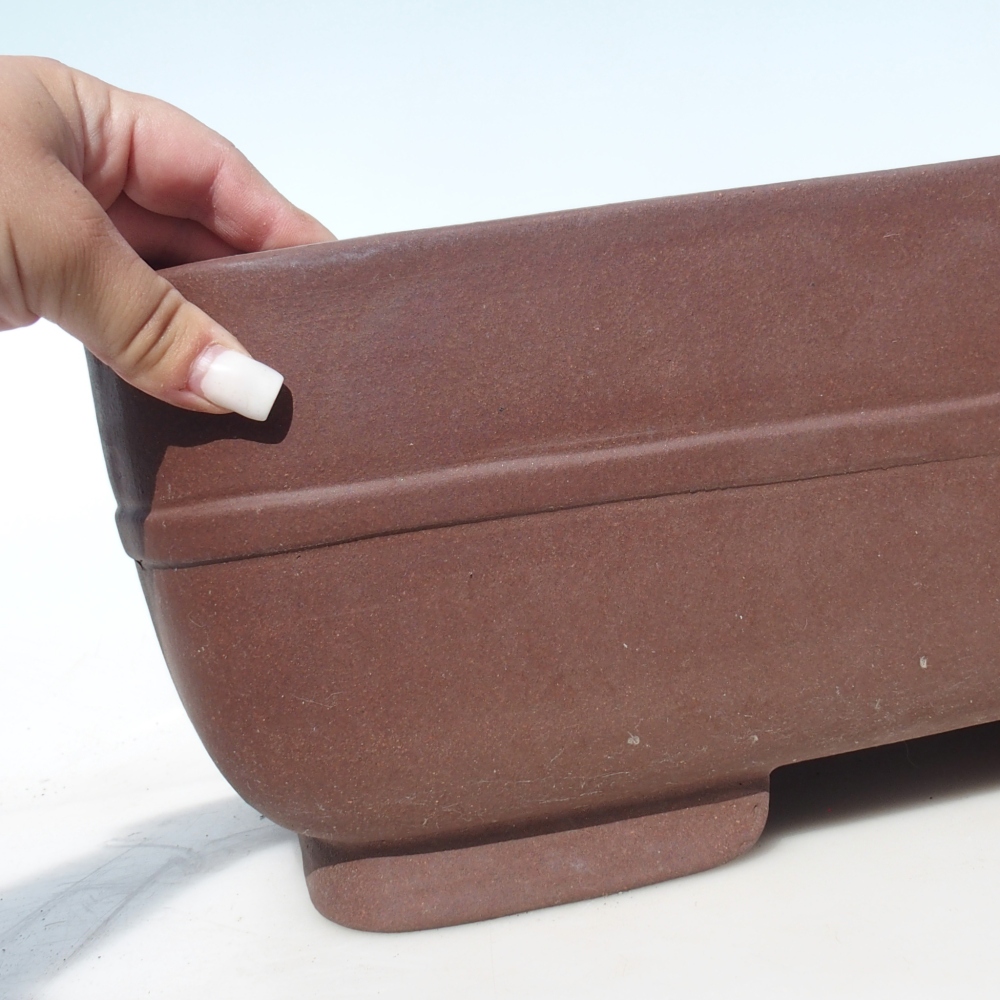 Bol pour bonsaï 45 x 33 x 15,5 cm - brun