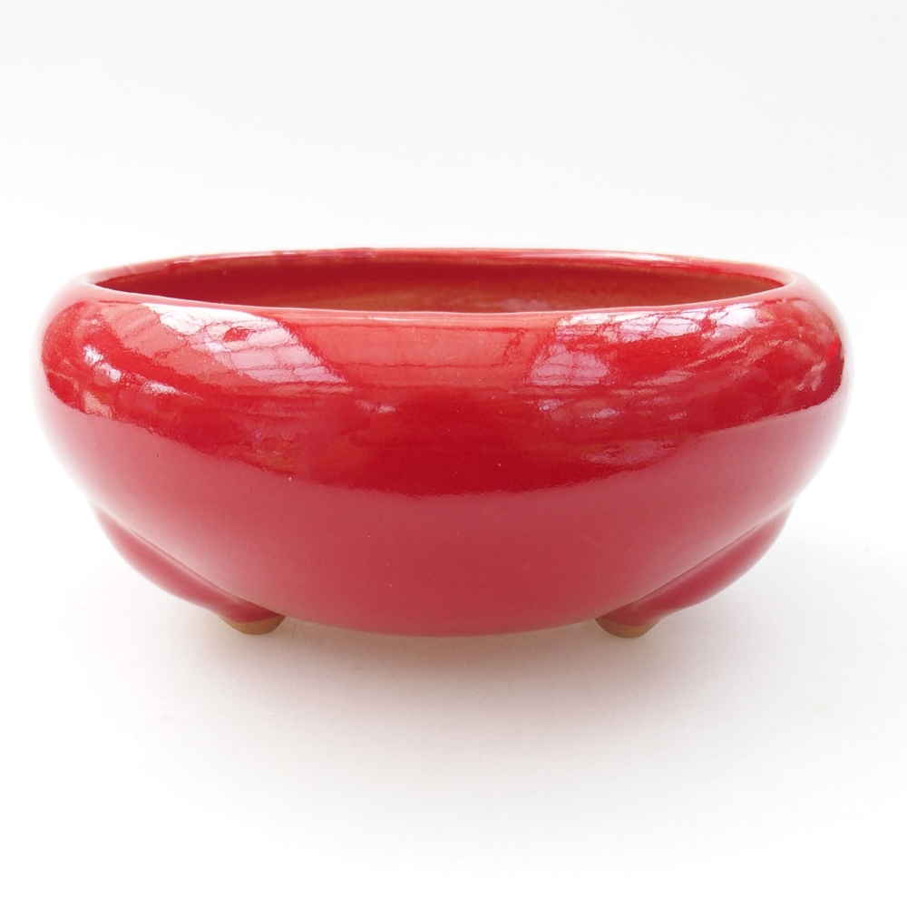 Bol à bonsaï en céramique 22 x 17 x 5 cm, vert