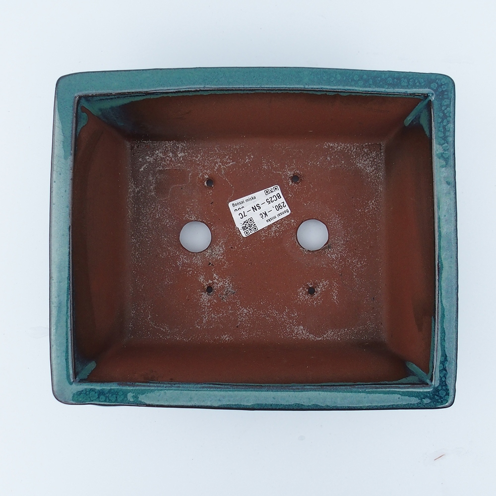 Bol 26 x 21,5 x 10 cm bleu-vert