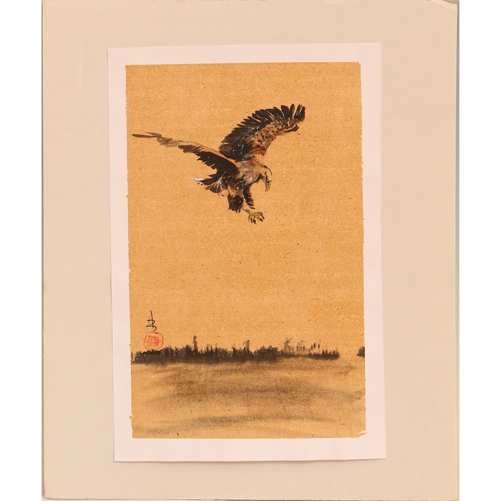 Calligraphie - L'aigle